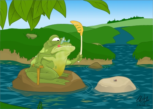 Old Frog  Bob Hahn