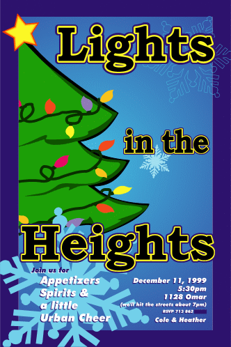 Lights in the Heights Poster