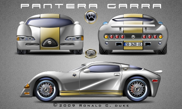 Pantera Garra Concept Car Ronald C. Duke