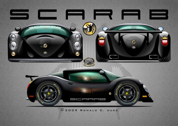Scarab Concept Car Ronald C. Duke