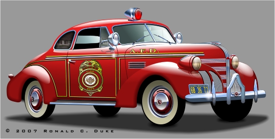 Fire Chief's Car Ronald C. Duke
