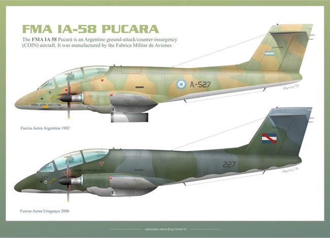 FMA IA-58 Pucara  Vjekoslav Ranec