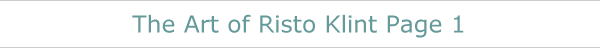 The Art of Risto Klint