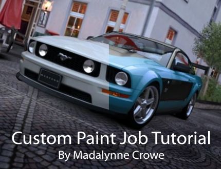 Custom Paint Job Tutorial By Madalynne Crowe