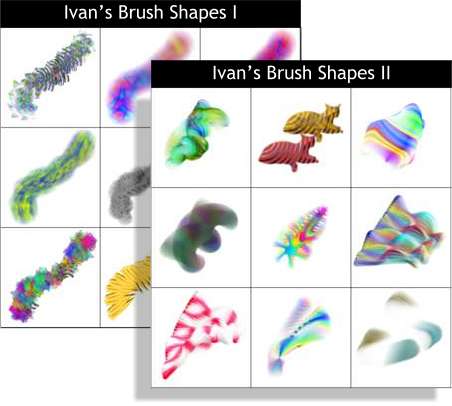 Ivan's Brush Shapes I and II