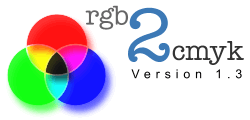 rgb2cmyk version 1.3