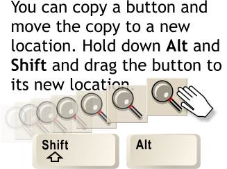moving a button tip