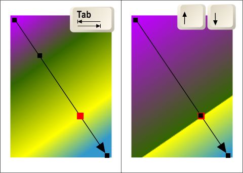 Tab key cycling tip