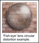 Fish Eye Lens effect  Copyright 2003 Su Lawrence