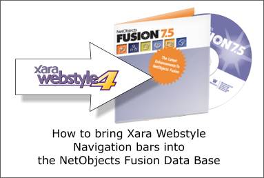 How to bring Xara Webstyle Navigation bars into the NetObjects Fusion Data Base in 8 Easy Steps