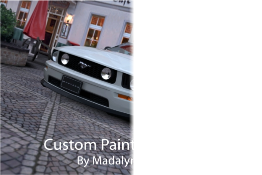 Custom Paint Job Tutorial ©2011 Madalynne Crowe