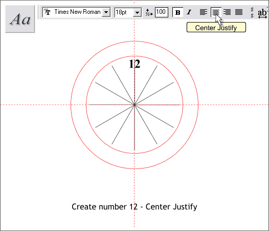 Creating a wall clock in Xara X1 and Xara 3D-6 - A step by step tutorial