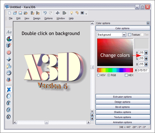 Creating a wall clock in Xara X1 and Xara 3D-6 - A step by step tutorial