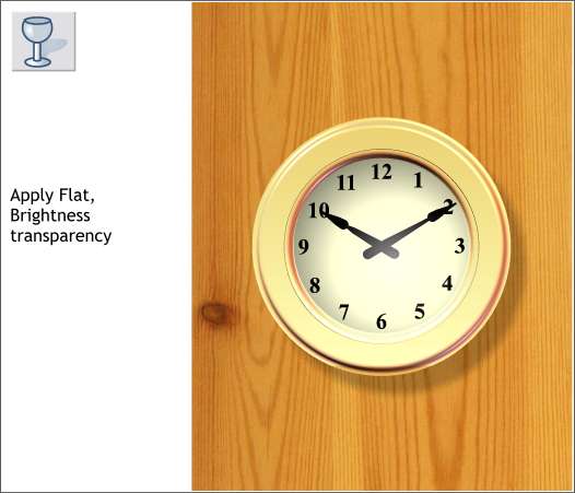 Creating a wall clock in Xara X1 and Xara 3D-6 - A step by step tutorial