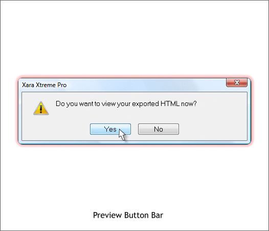 Xara Xtreme Pro Button Bar Tutorial