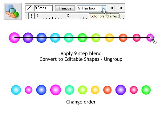 Frosty Window Xara Xone Step-by-step tutorial