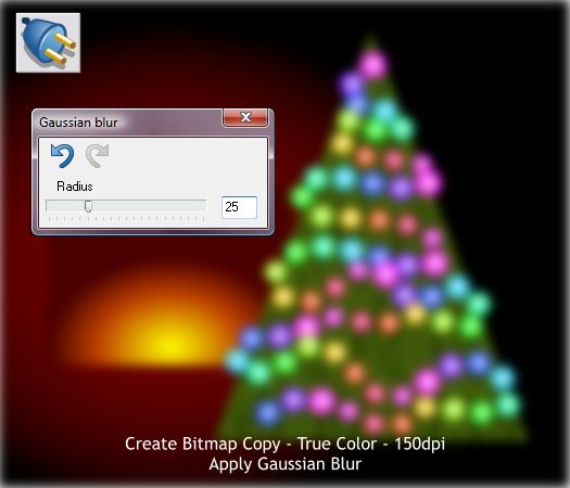 Frosty Window Xara Xone Step-by-step tutorial