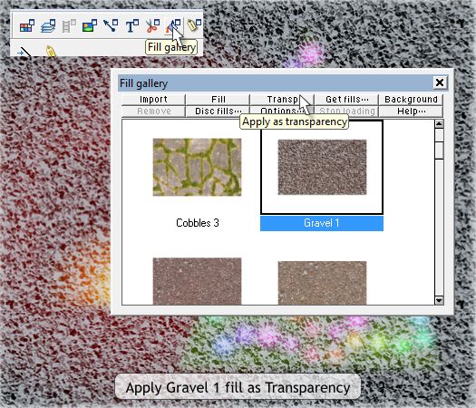 Frosty Window Xara Xone Step-by-step tutorial