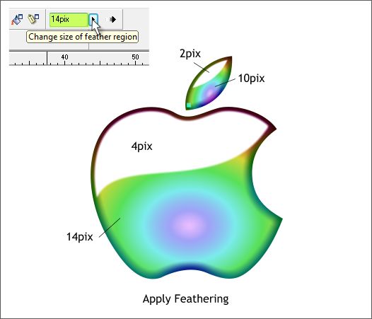 Xara Xone - Apple Macintosh Logo Step-by-step Tutorial