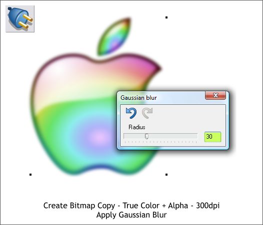 Xara Xone - Apple Macintosh Logo Step-by-step Tutorial