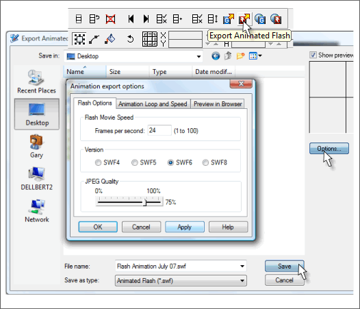 Xara Xtreme Pro Flash Animation Tutorial - 2007 Gary W. Priester