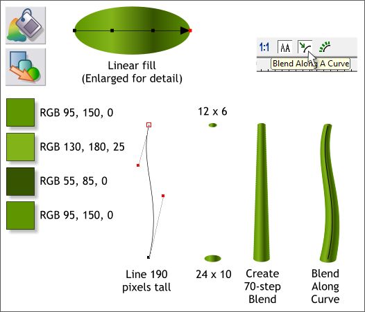 Extruded 3D Sunflower and Flowerpot Xara Xtreme Tutorial