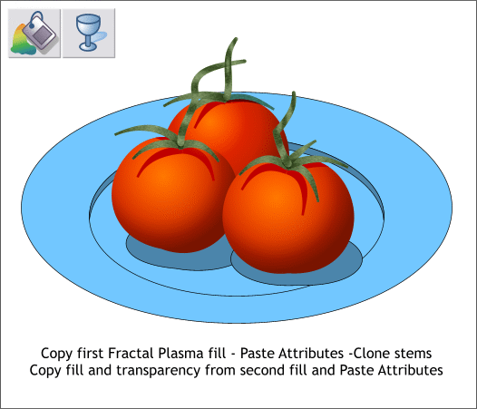 Red Tomatoes - Xara Xtereme Pro sutorial 2007 Gary W. Priester