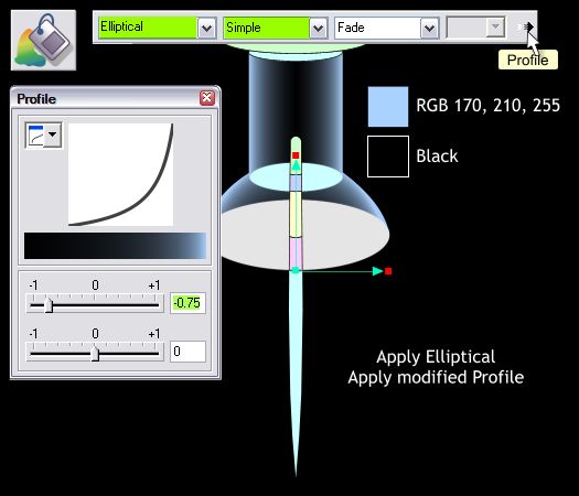 Glass Push Pin - Xara Xtreme Tutorial