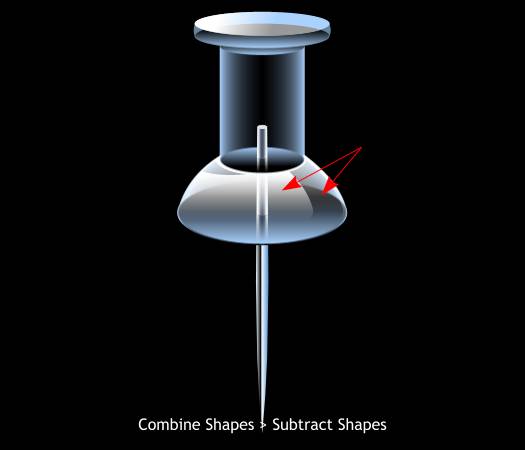 Glass Push Pin - Xara Xtreme Tutorial