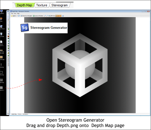 Creating a Hybrid Stereogram with Xara Xtreme and Stereographic Suite