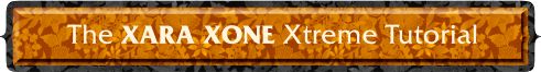 The Xara Xone Xtreme Tutorial