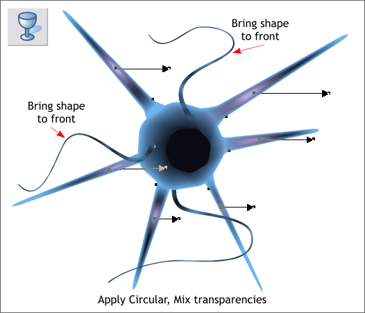 Firing Neurone Xara Xtreme Tutorial