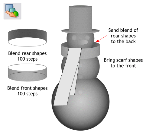 Xara Xtreme - Mapped Texture Stereogram  tutorial