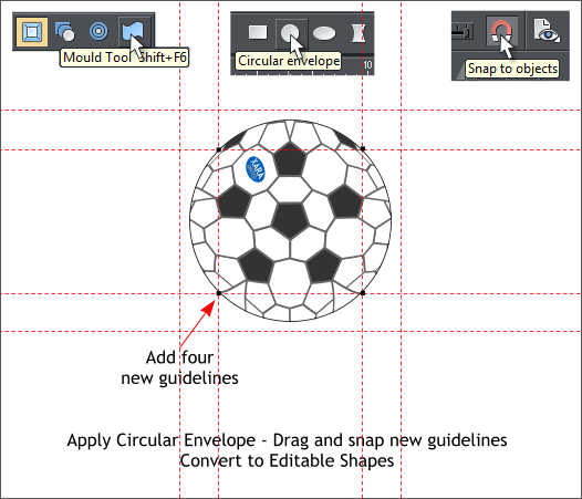 Xara Xone Soccer Ball Tutorial 2010 Gary W. Priester