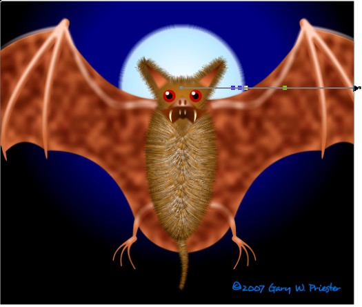 October 2007 Xara Xone Tutorial - A Bat