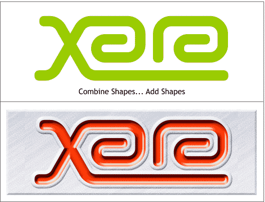 Creaitng a custom Logotype in Xara 7
