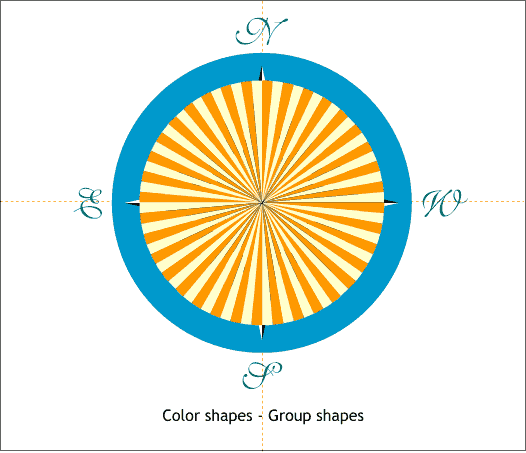 Compass Rose tutorial