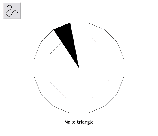 Transparent diamond step-by-step Xara X tutorial