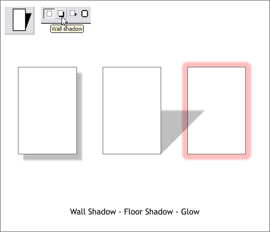 Creating shadows with the Shadow Tool