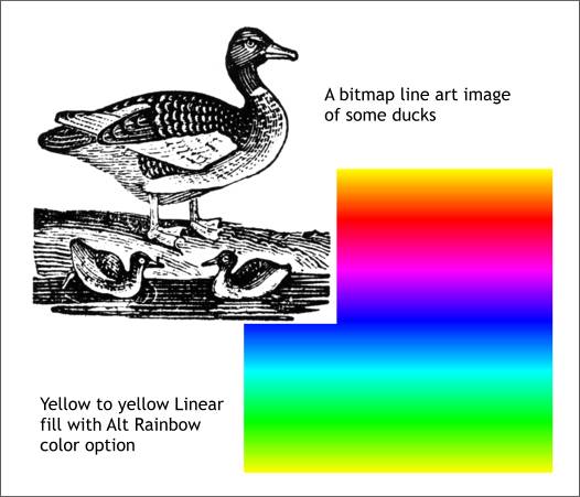 Bitmap Line Art and Transparency - Xara Xone Workbook step-by-step tutorial