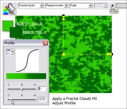 Marble - Xara Xone Workbook step-by-step tutorial