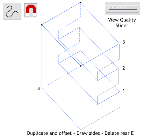 A Block E - Xara Xone Workbook step-by-step tutorial