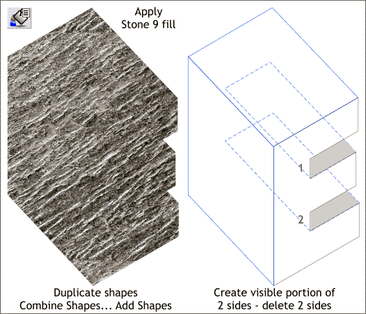 A Block E - Xara Xone Workbook step-by-step tutorial