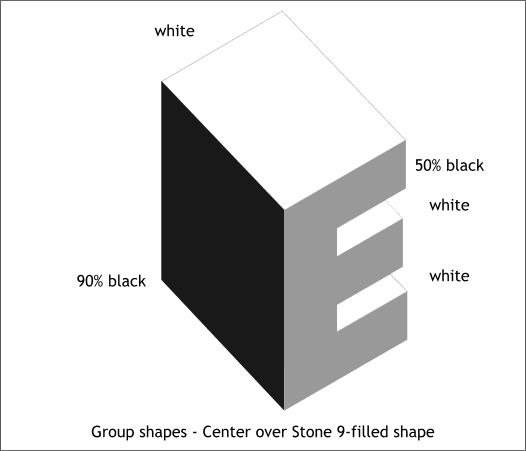 A Block E - Xara Xone Workbook step-by-step tutorial