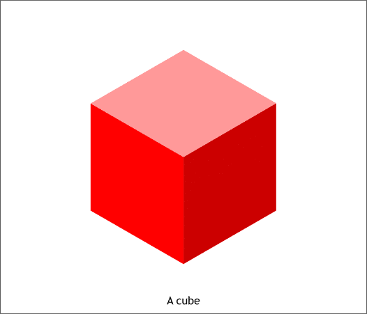 A simple cube - Xara Xone Workbook step-by-step tutorial