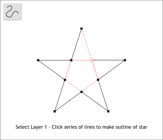 Creating a perfect 5-pointed star