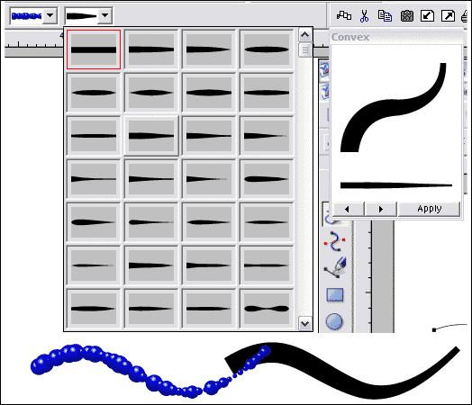 The Freehand and Brush Tool