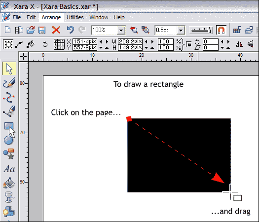 The Rectangle Tool