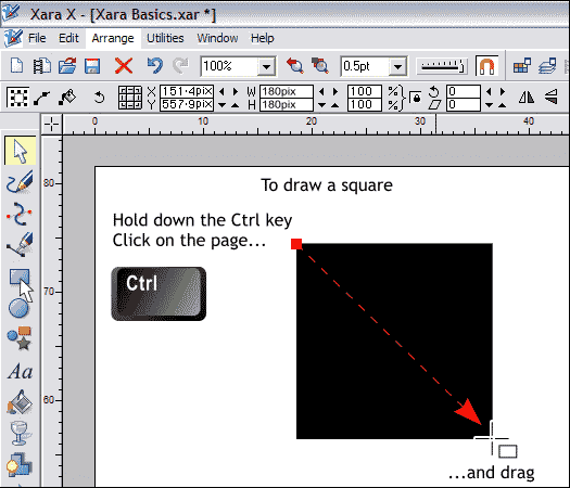 The Rectangle Tool