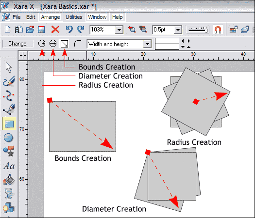 The Rectangle Tool